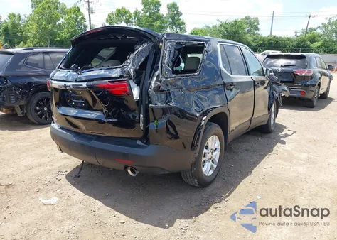 2023 Chevrolet Traverse Fwd Ls из США, поврежденный, VIN 1GNERFKWXPJ265049